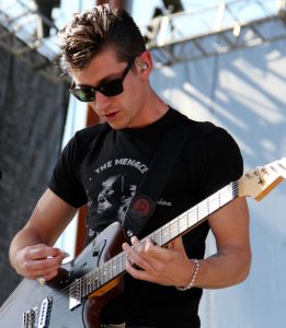 Alex Turner of the Arctic Monkeys in Dallas